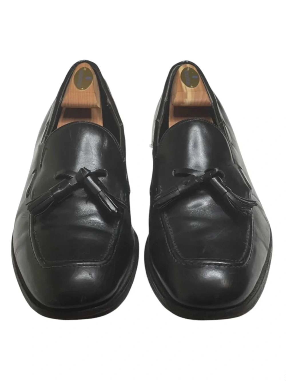 Johnston & Murphy 𖤐 Aristocraft Hartley Tassel Dress Shoes 𖤐 Black Leather 11